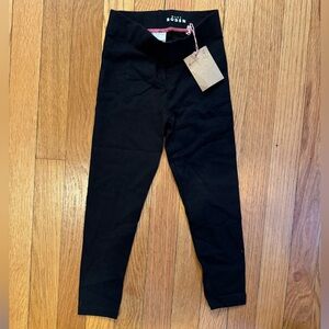 Mini Boden Classic Black Kids Leggings, size 4-5 Y, NWT